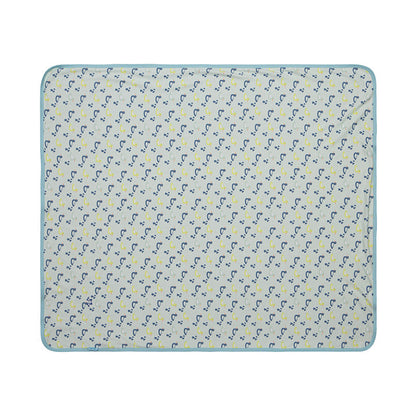 Baby blanket boys duck print