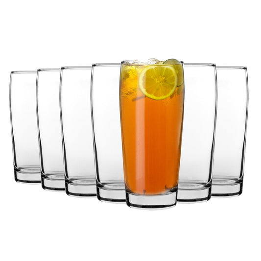 370ml Bardi Willi Becher Beer Glasses - Pack of Six
