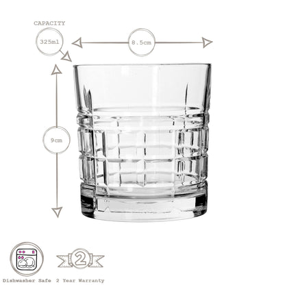 325ml Brit Whisky Glasses - Pack of Six