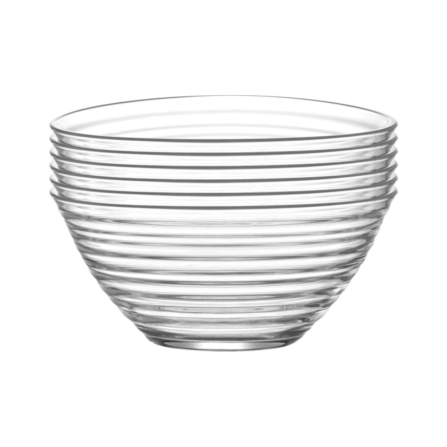 12cm Derin Glass Serving Bowls - Pack of Six