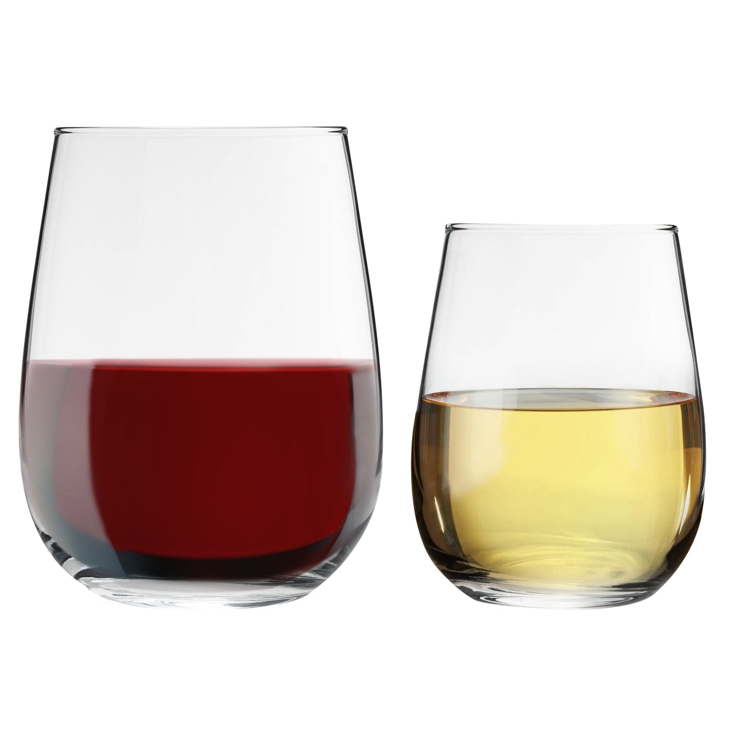 12pc Gaia Stemless Wine Glasses Set