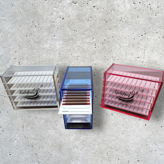 Lash Tile Storage Box – Includes 5 Removable Tiles