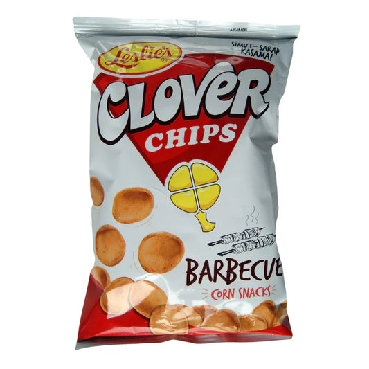 LESLIE'S Clover Chips Barbecue Flavour 85g