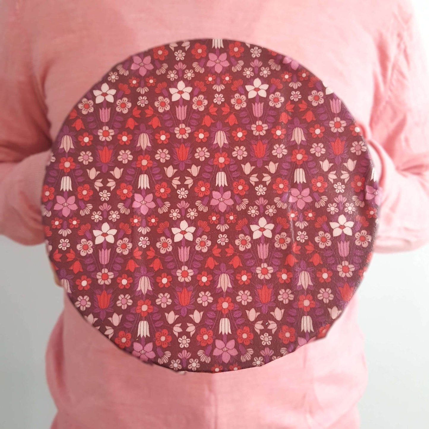 *Made with Liberty Fabric Set of 3 Handmade Beeswax Wraps