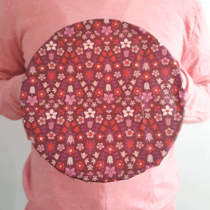 *Made with Liberty Fabric Set of 3 Handmade Beeswax Wraps