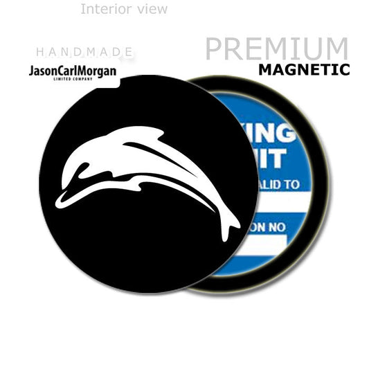 Dolphin 90mm Magnetic Parking Permit Windscreen Disc Holder