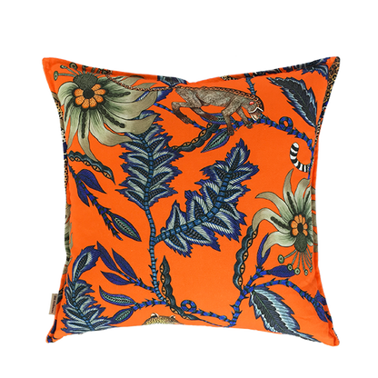 Ardmore - Monkey Bean Flame Linen Cushion Cover