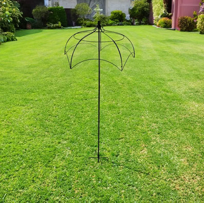 Umbrella Plant Support Trellis Garden Climbing Flowers Vine Metal Heavy Duty