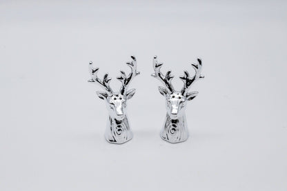 Stag Head Salt and Pepper Shaker Pots