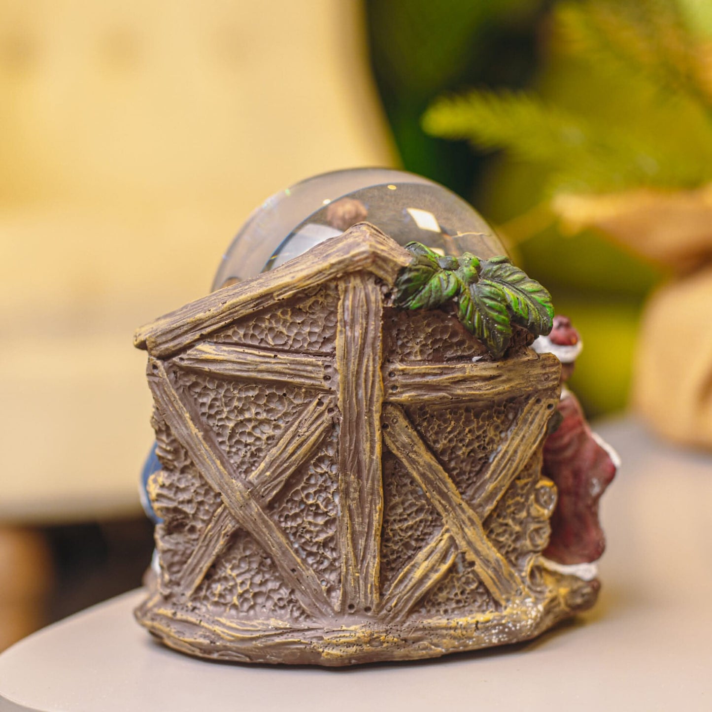 Christmas Nativity Scene Snow Globe Decoration