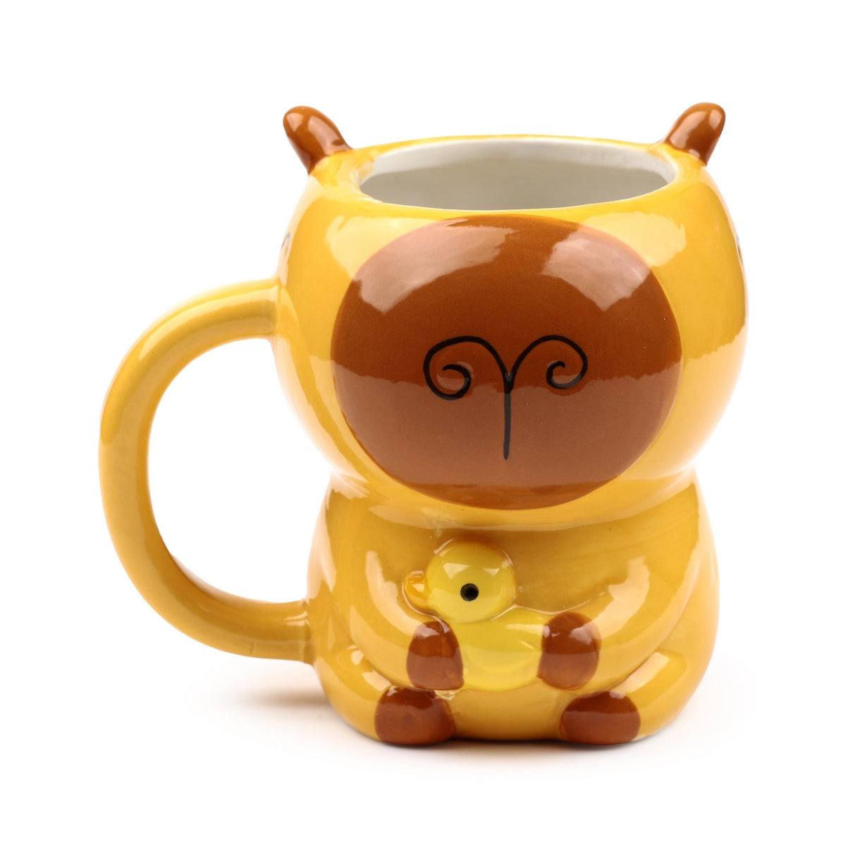 Capybara Ceramic Shaped Mug