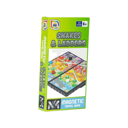 Wholesale Magnetic Travel Snakes & Ladders - (Case of 24)