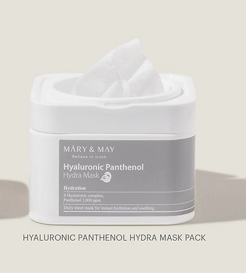 MARY & MAY Hyaluronic Panthenol Hydra Mask 30pcs (400ml)