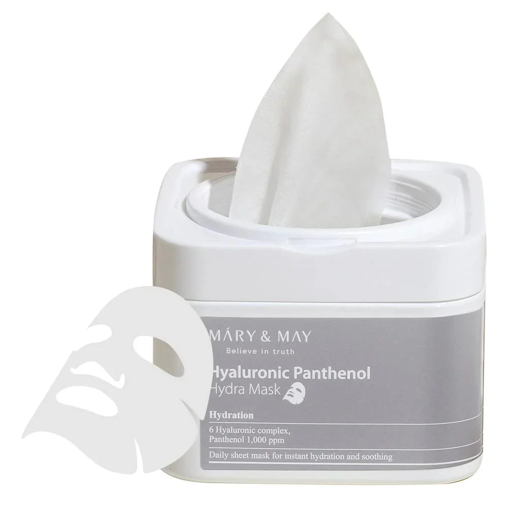 MARY & MAY Hyaluronic Panthenol Hydra Mask 30pcs (400ml)