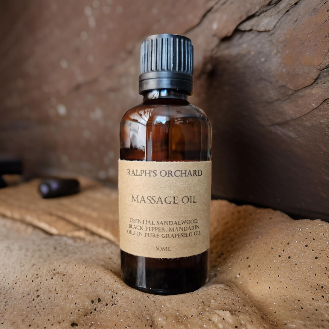 Massage Oil | Sandalwood, Black Pepper & Mandarin | Nag Champa