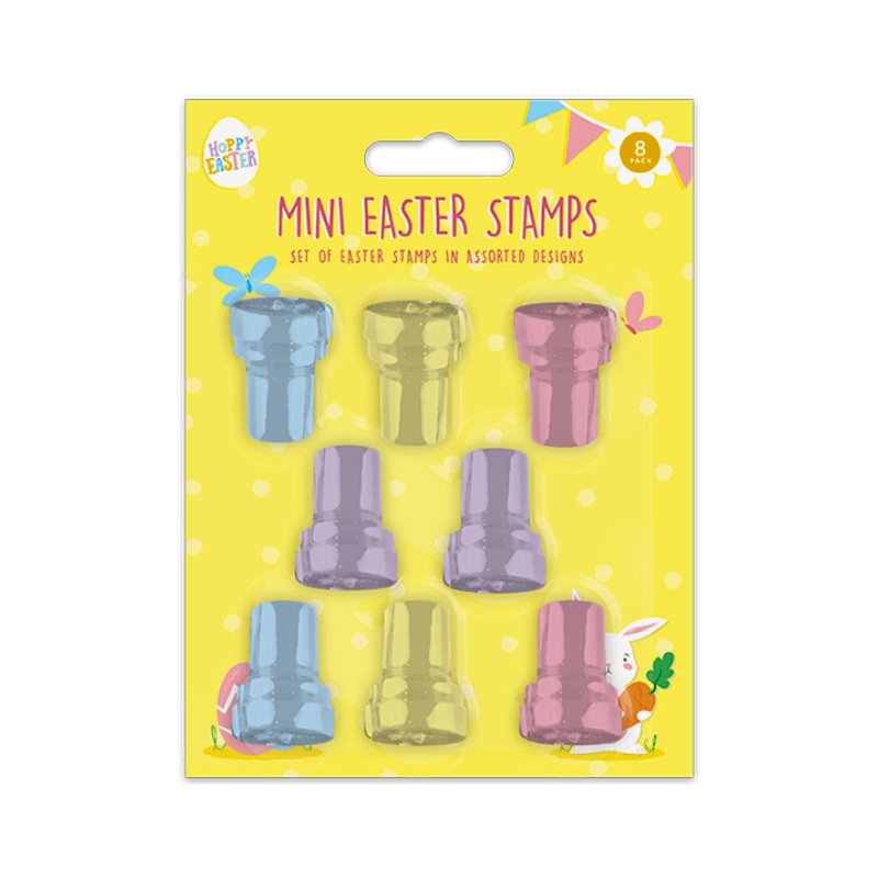 Wholesale Mini Easter Stamps 8 Pack - (Case of 24)