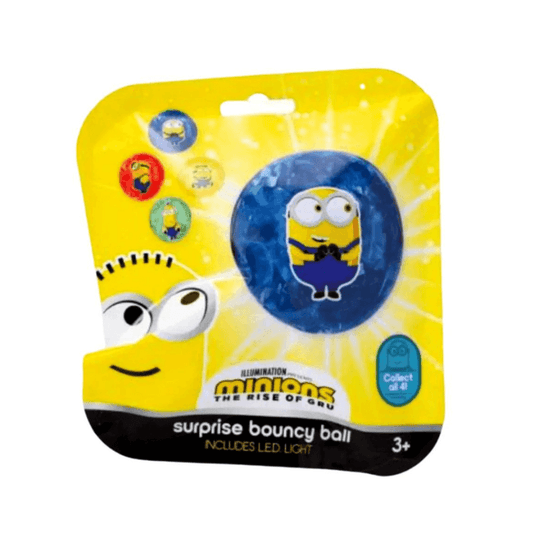 Wholesale Minions Surprise Bouncy Ball Blind Bag - (Case of 12)