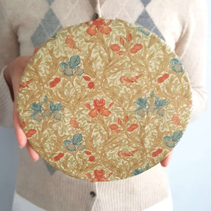 *William Morris Set of 3 Handmade Beeswax Wraps
