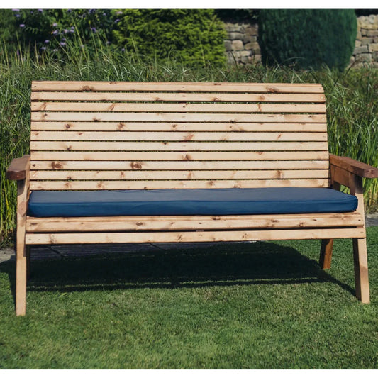Amesbury Garden Cushion by Churnet Valley with Blue Cushions - N3C-2