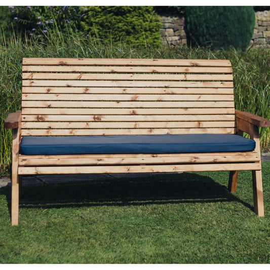 Amesbury Garden Cushion by Churnet Valley with Blue Cushions - N3C-2