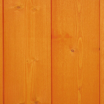 Rustica 188cm Barn Door Apex Garden Store Lockable Fir Wood Teak by Steadfast