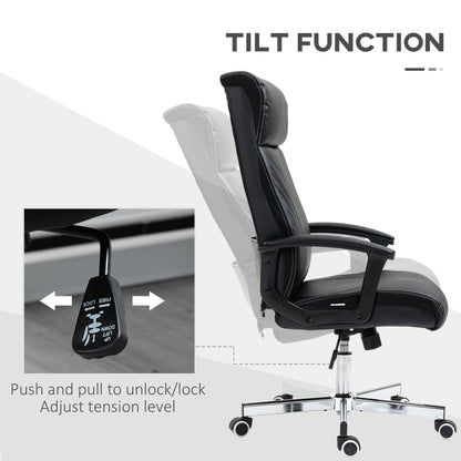 Vinsetto High-Back Vibration Massage Office Chair