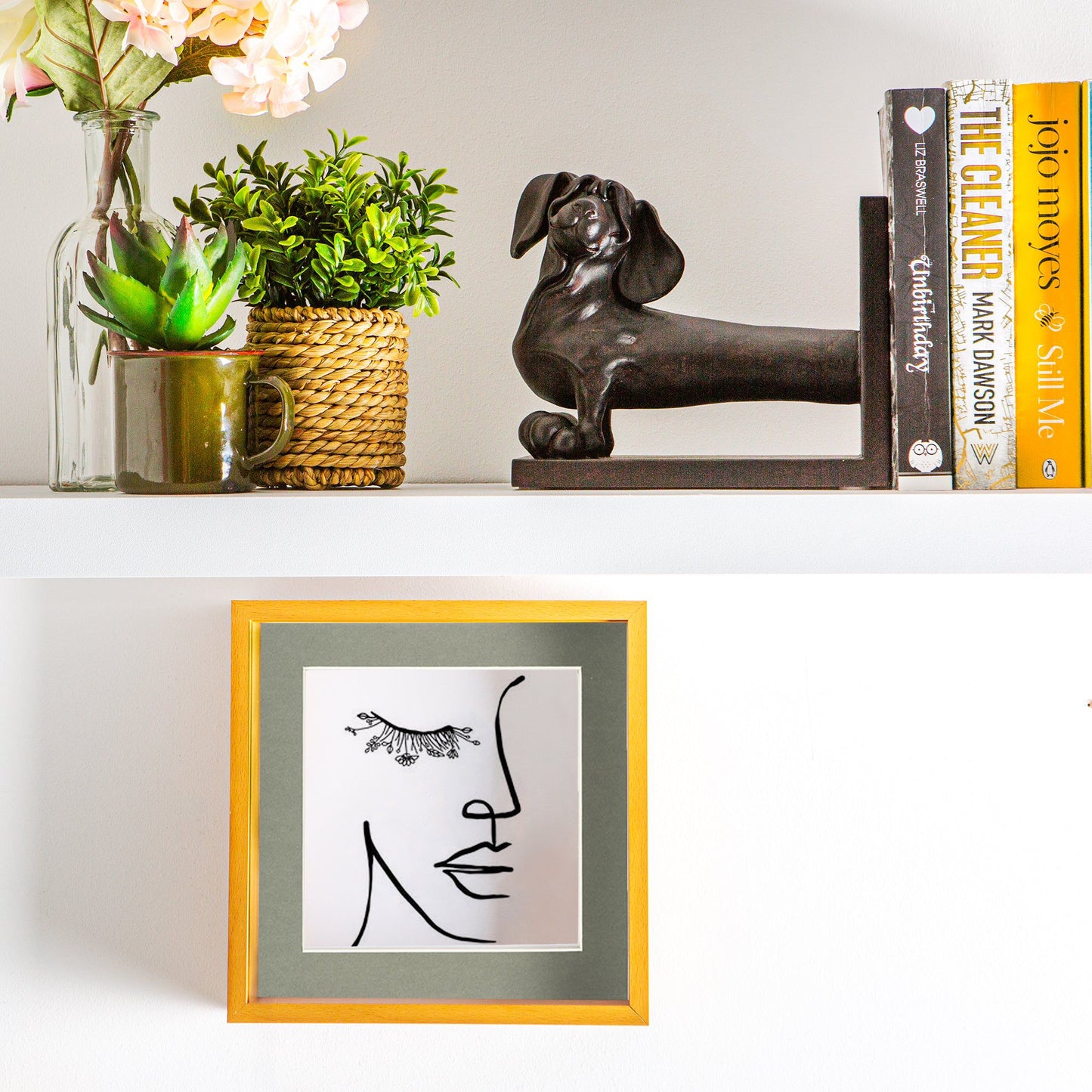 8" x 8" 3D Deep Box Photo Frame with 6" x 6" Mount