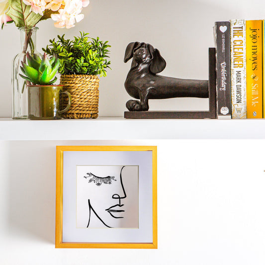 8" x 8" 3D Deep Box Photo Frame with 6" x 6" Mount