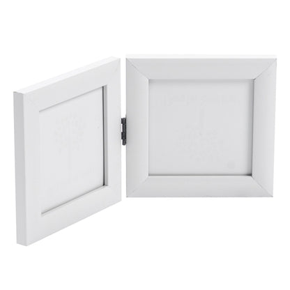 4" x 4" Freestanding Double Photo Frame