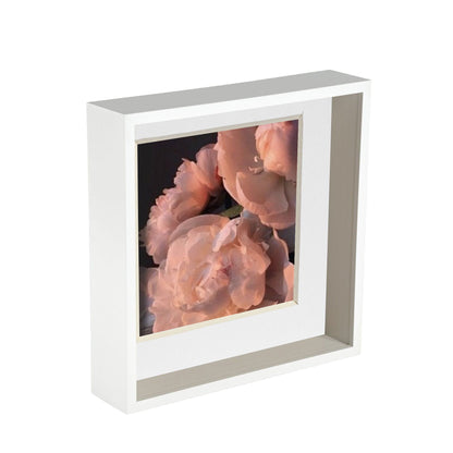 10" x 10" 3D Deep Box Photo Frame - with 8" x 8" Mount