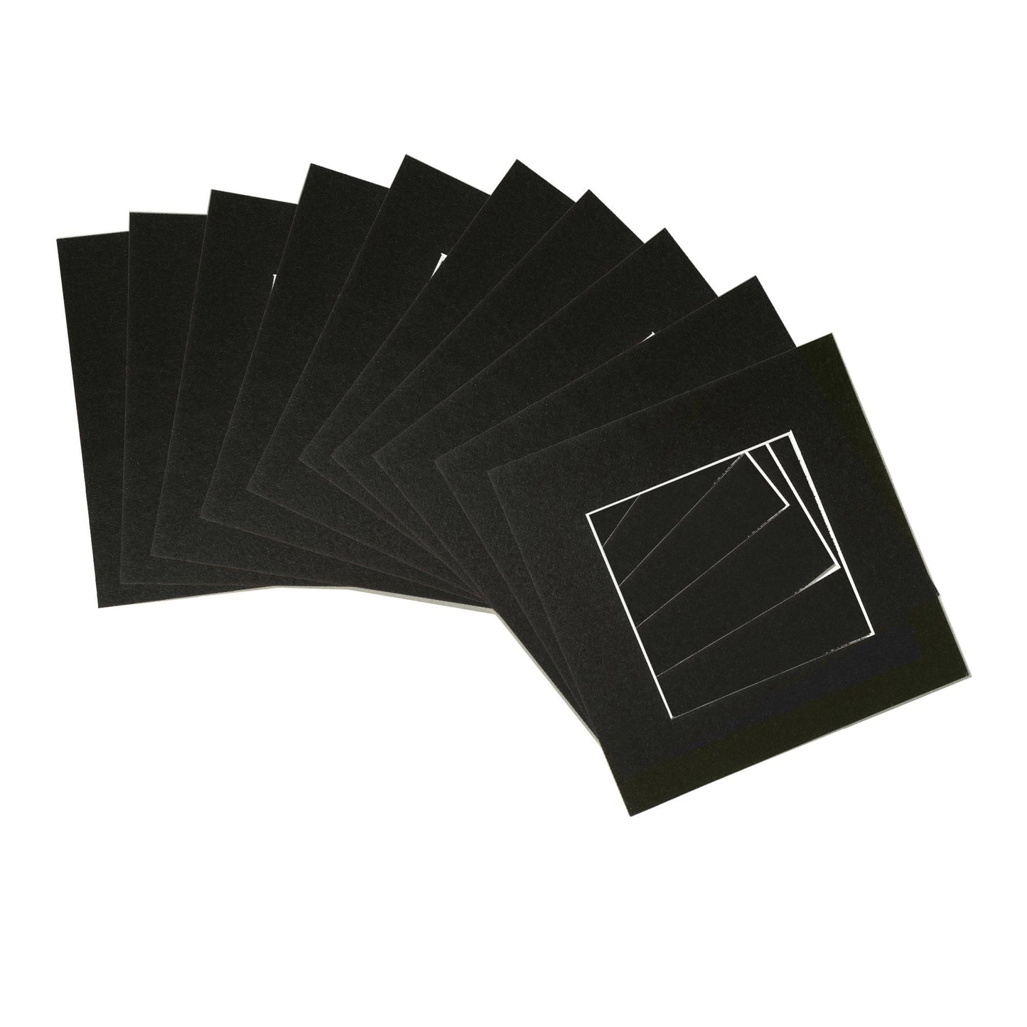 6" x 6" Picture Mount for 10" x 10" Frame - Pack of 10