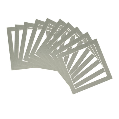 8" x 8" Picture Mounts for 10" x 10" Frame - Pack of 10