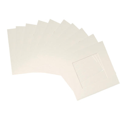 6" x 6" Picture Mount for 10" x 10" Frame - Pack of 10