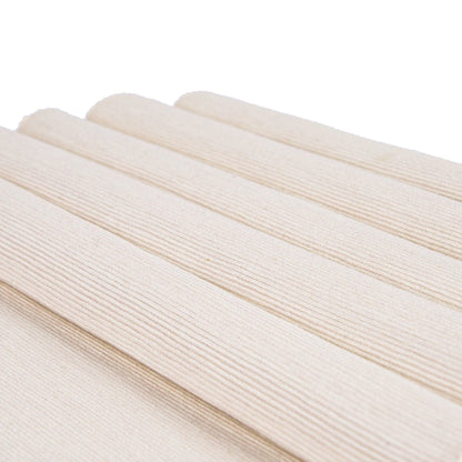 45cm x 34.5cm Ribbed Cotton Placemats - Pack of Six