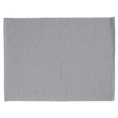 45cm x 34.5cm Ribbed Cotton Placemats - Pack of Six