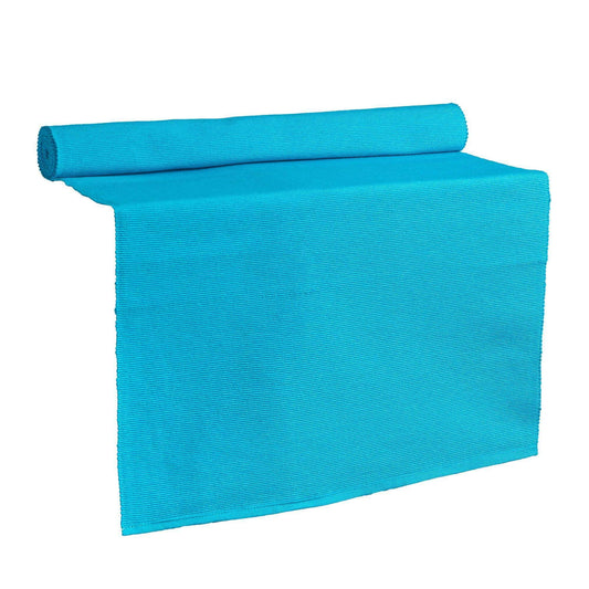 Ribbed Cotton Table Runner