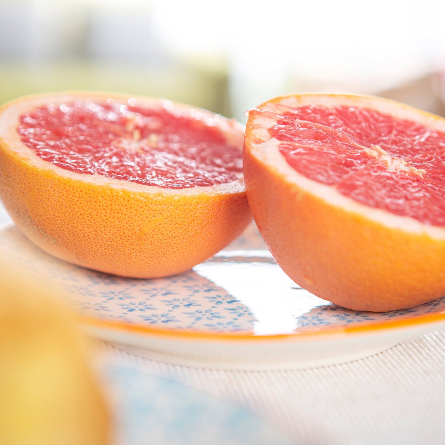 18cm Hand Printed Stoneware Side Plates - Pack of Six