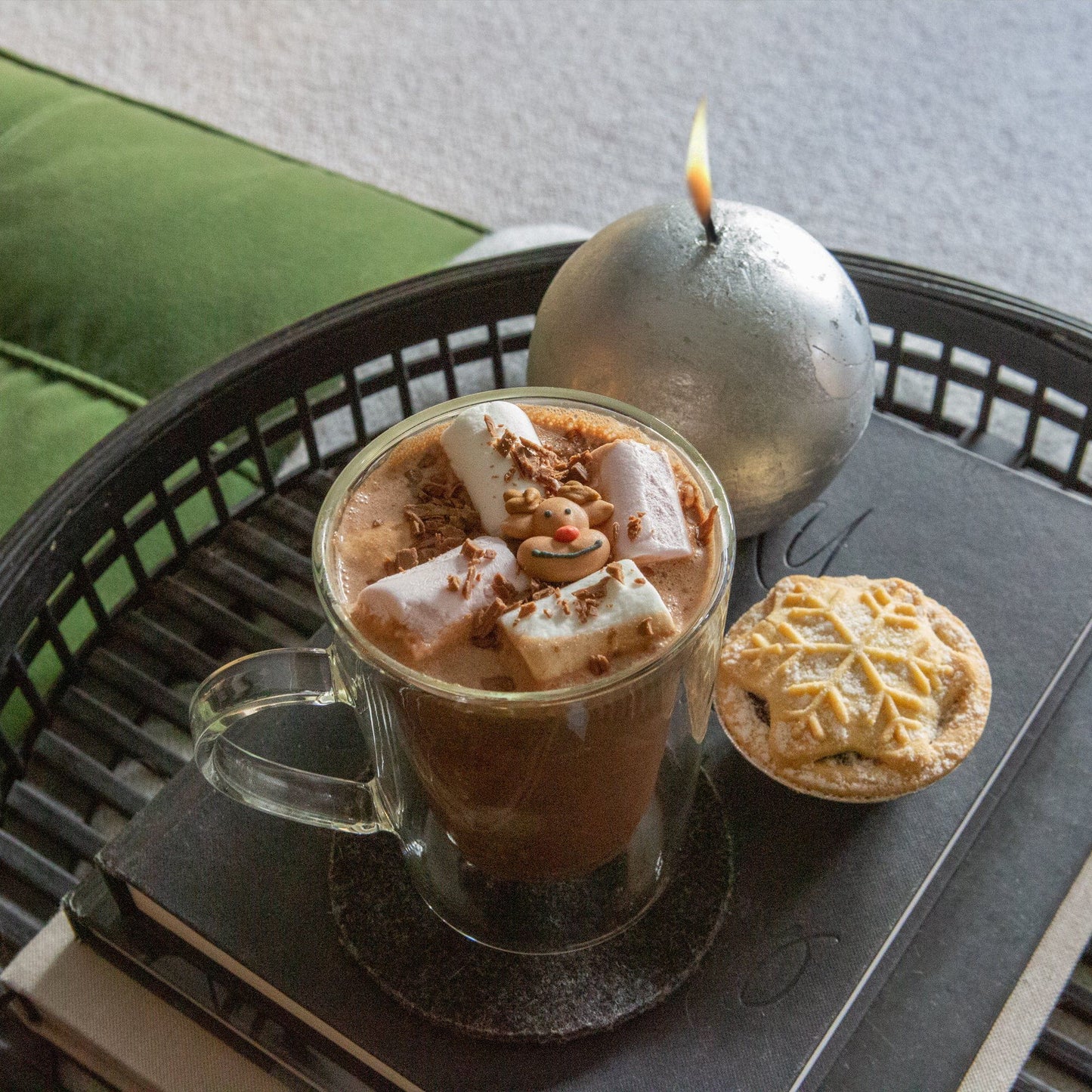 285ml Double Walled Coffee Glasses - Pack of Two