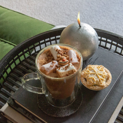 285ml Double Walled Coffee Glasses - Pack of Two