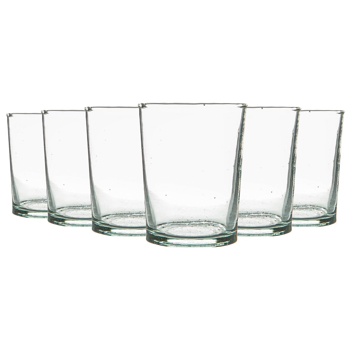 215ml Meknes Recycled Tumbler Glasses - Pack of Six