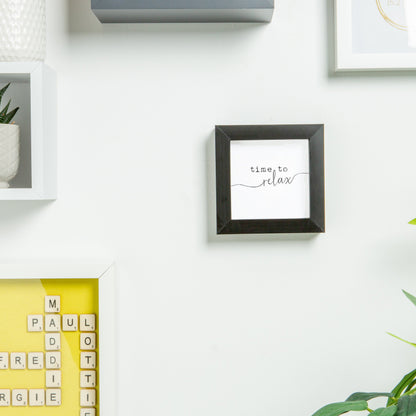 4" x 4" 3D Box Photo Frame