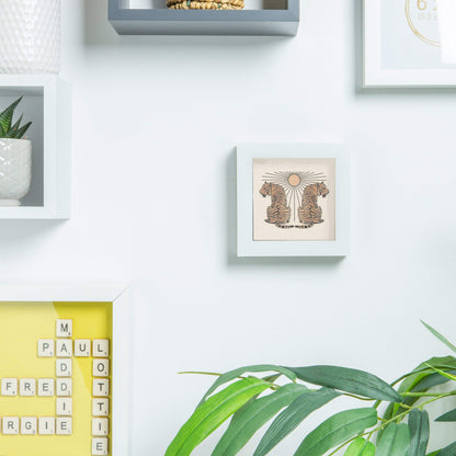 4" x 4" 3D Box Photo Frame