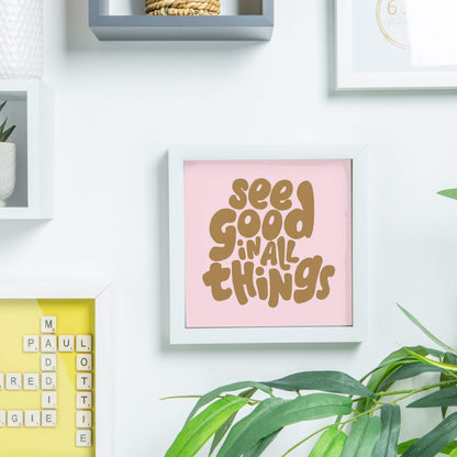 8" x 8" 3D Box Photo Frame