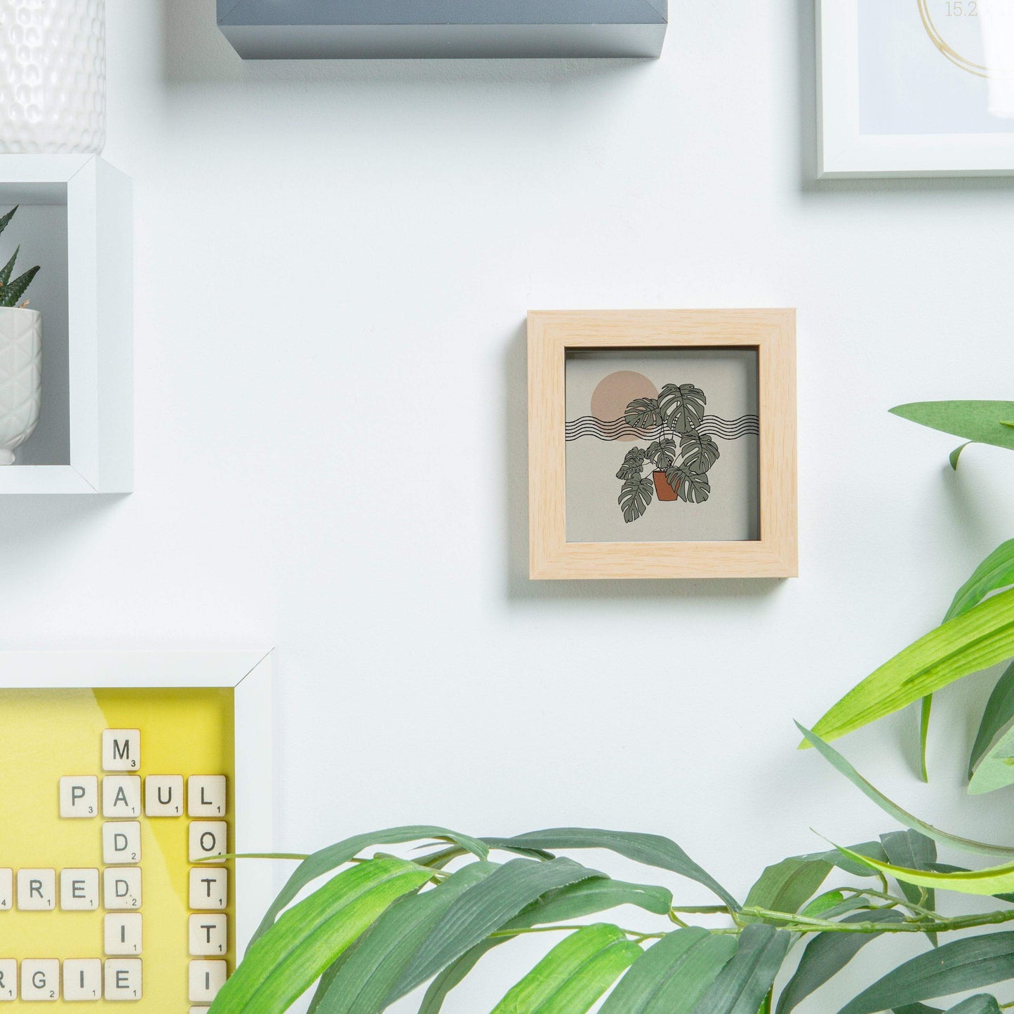 4" x 4" 3D Box Photo Frame