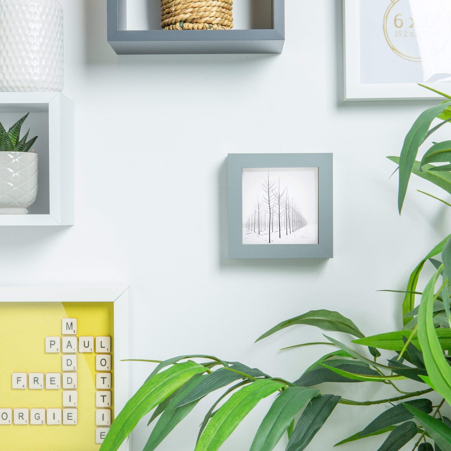 4" x 4" 3D Box Photo Frame