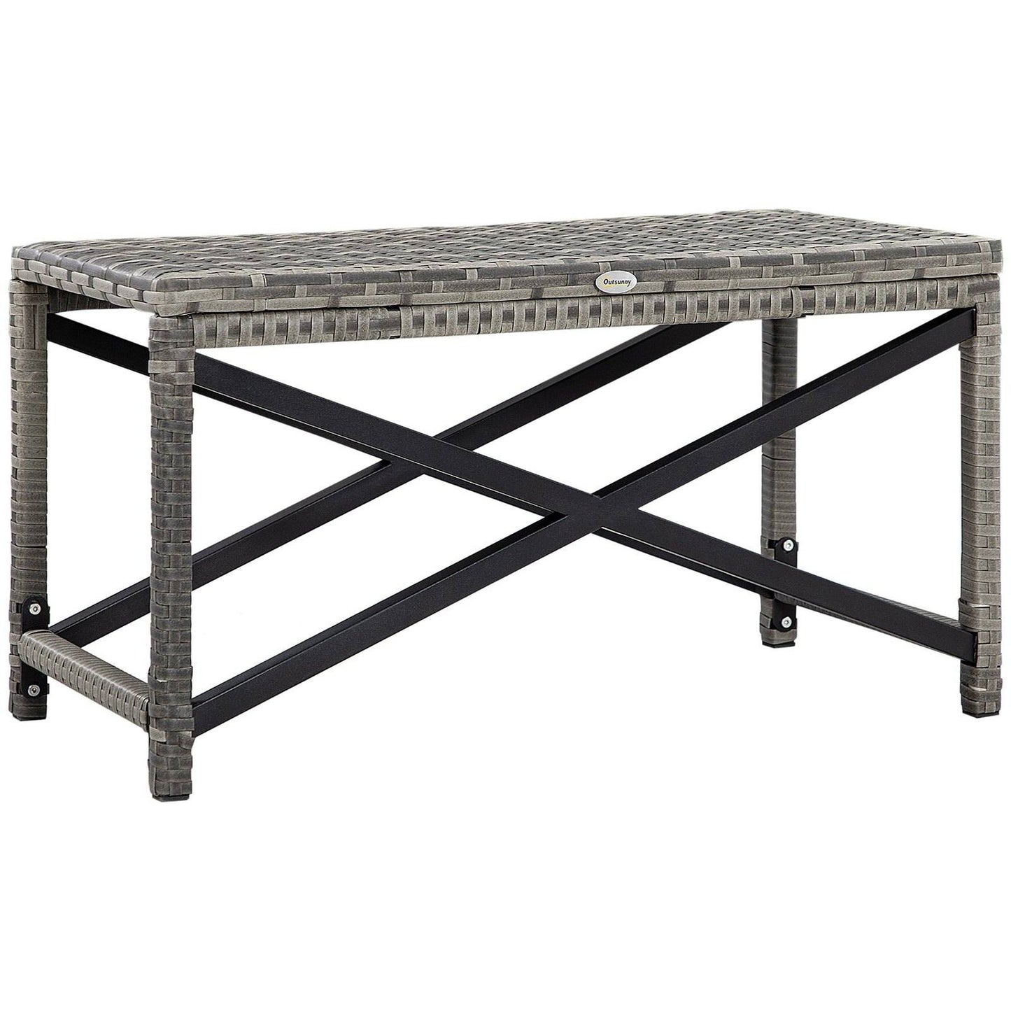 PE Wicker Outdoor Coffee Table