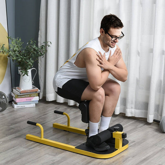 3-in-1 Conditioning Compact Full Body Workout Ergonomic Sissy Squat Machine