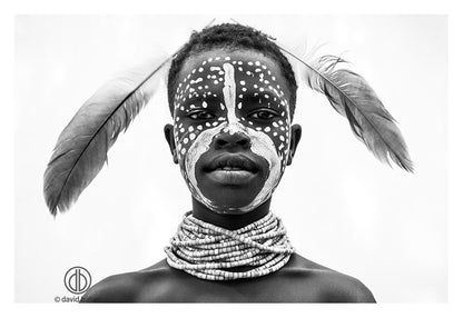 David Ballam - OMO 83 - Karo Boy, Omo Valley, Ethiopia