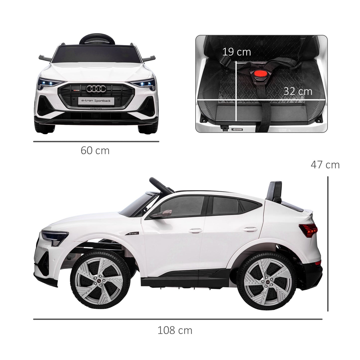 12V Kids Electric Ride-On Car