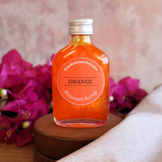 Orange Flavoured Shimmer Syrup